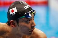 Ryosuke Irie looks on as the event gets underway